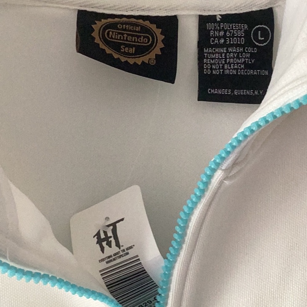 NWT Nintendo Wii Sports Track Jacket Men’s Large - Picture 2 of 4